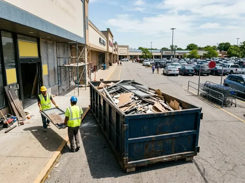 retail-store-renovation-debris-003 — frequently asked questions, Roll-off Dumpster Rentals in Orchards, WA